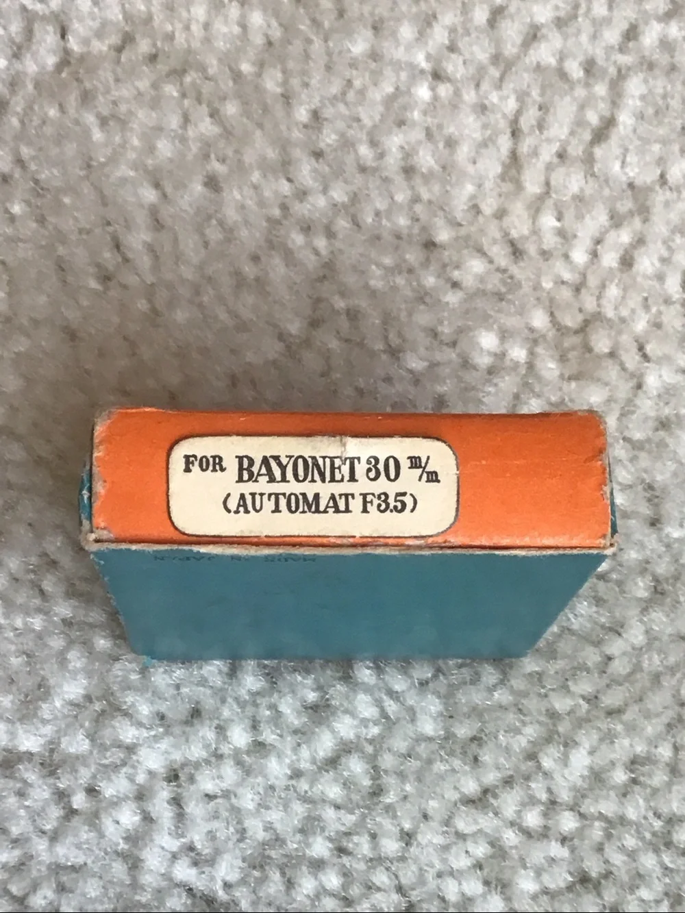 Vintage Walz Filter for Color Film with Original Packaging, Type F (85C)
